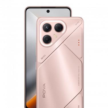 TECNO POVA 7 5G - Stardust Pink - 256 GB ROM + 16 GB RAM* (Expandable 8 GB + 8 GB)
