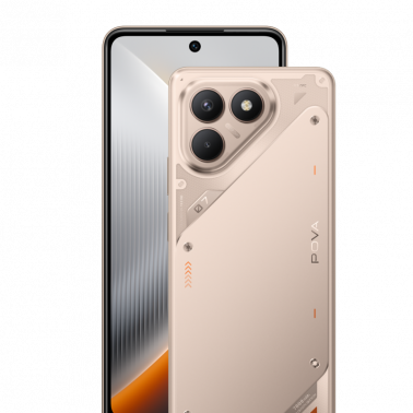 TECNO POVA 7 - هايبر تيتانيوم - 256GB ROM + 16GB RAM* (8GB + 8GB Extended)