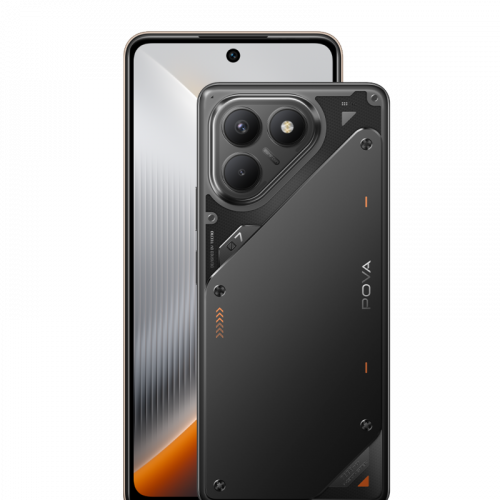 TECNO POVA 7 - Geek Black - 256GB ROM + 16GB RAM* (8GB + 8GB Extended)